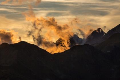 cielo infuocato